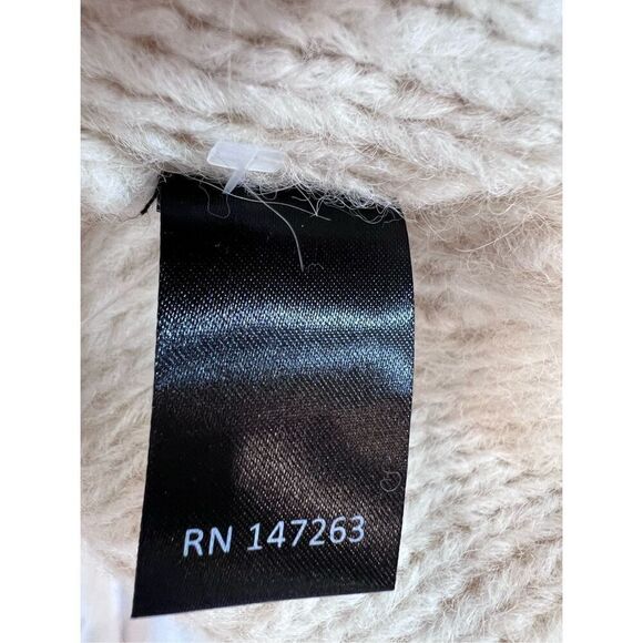 Eleven Six Women's Ivory Zaria Embellished Alpaca Sweater Size XL/XXL NWOT - Picture 9 of 9